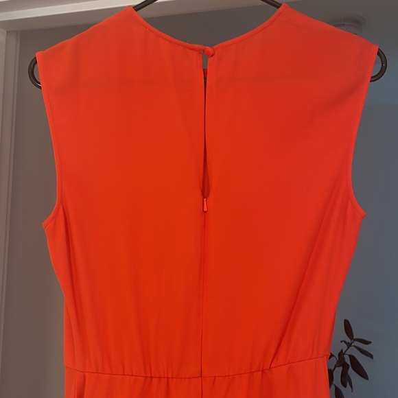 Dressy, light weight, vibrant orange Leith dress - Picture 4 of 4